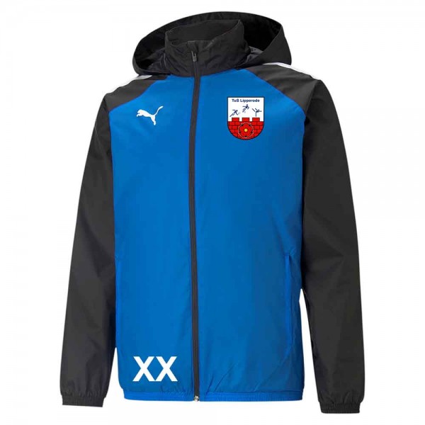 Allwetterjacke Puma teamLIGA Electric Blue Lemonade-Puma Tus Lipperode