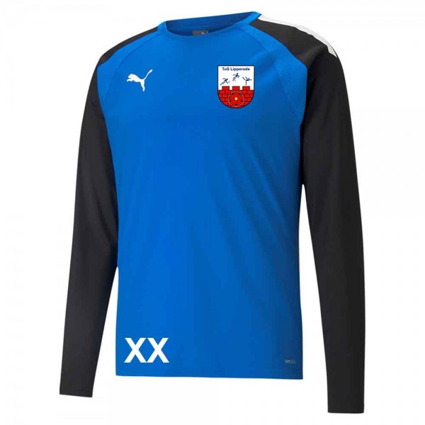 Sweatshirt Kinder Puma teamLIGA Electric Blue Lemonade-Puma Tus Lipperode